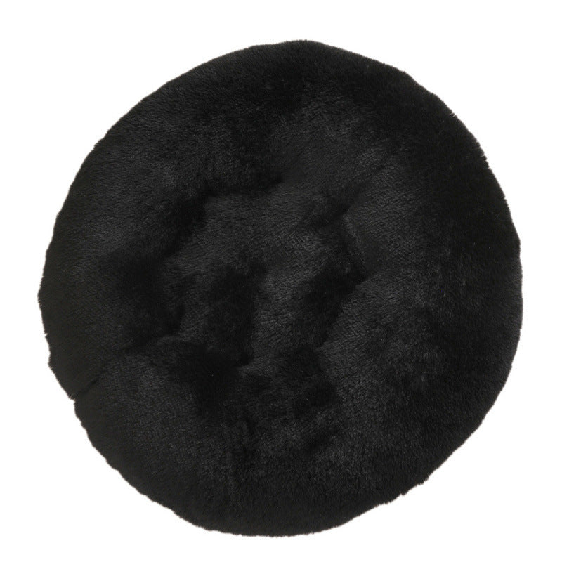 Pet Round Plush Warm Sleeping Bed Mat For Pets