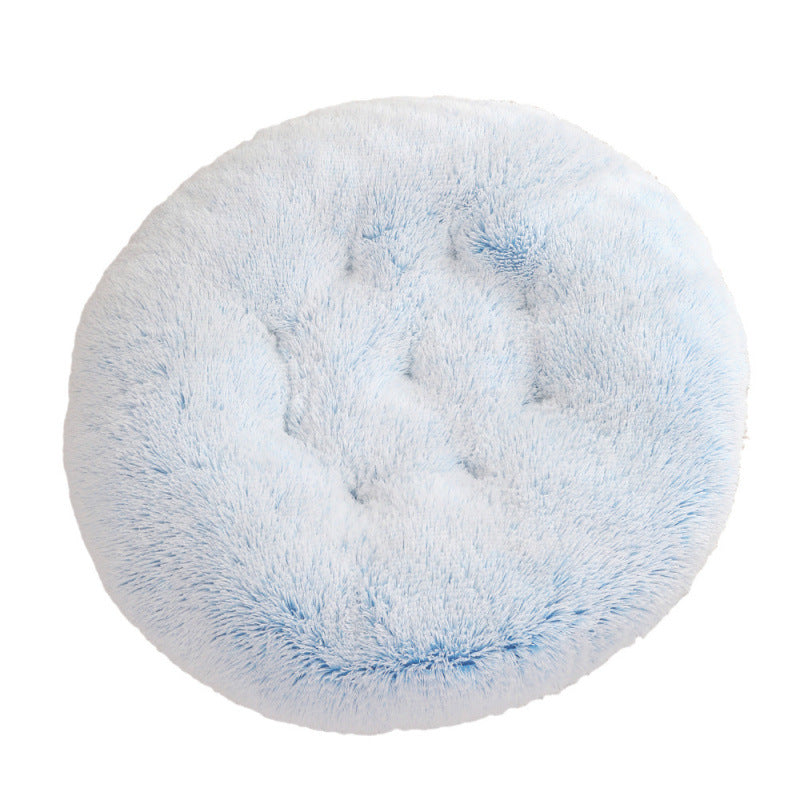 Pet Round Plush Warm Sleeping Bed Mat For Pets