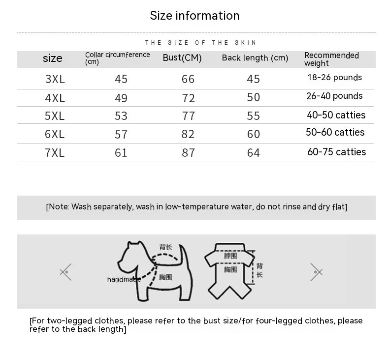 Winter Thickened Pet Sweater Warm Comfortable Clothing