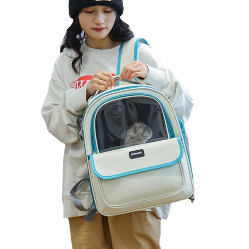Cat Outdoor Portable Shoulder Breathable Pet Bag