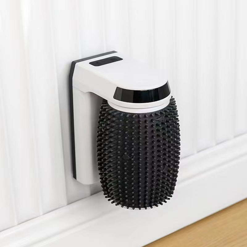 Automatic Pet Corner Self Groomer Wall Brush Scratcher Tool