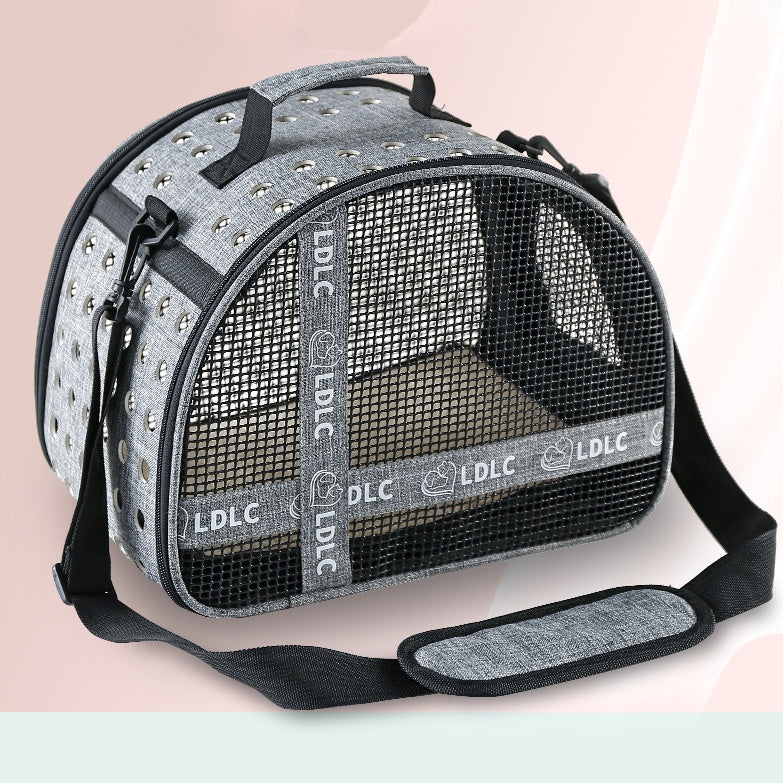 One Shoulder Portable Pet Travel Bag Litter Carrier