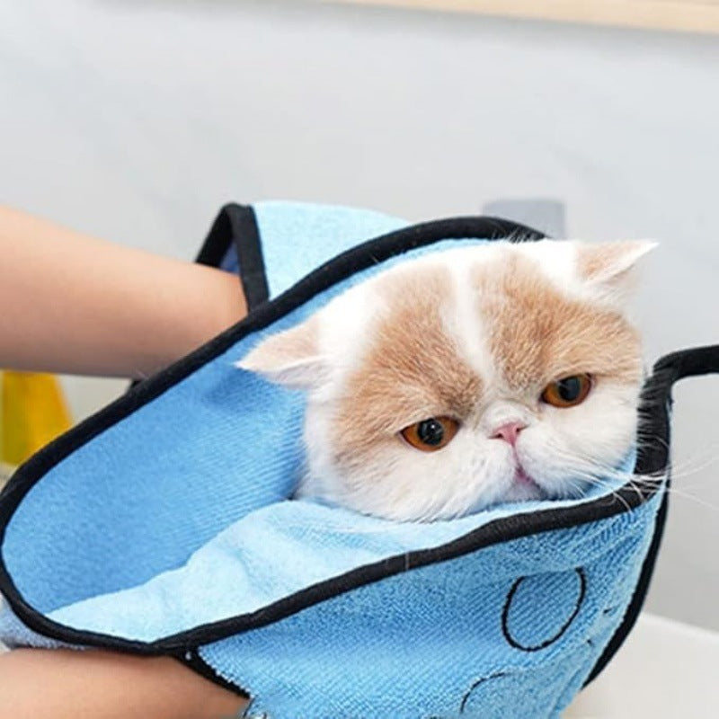 Quick Dry Absorbent Pet Bath Towel Pet Supplies