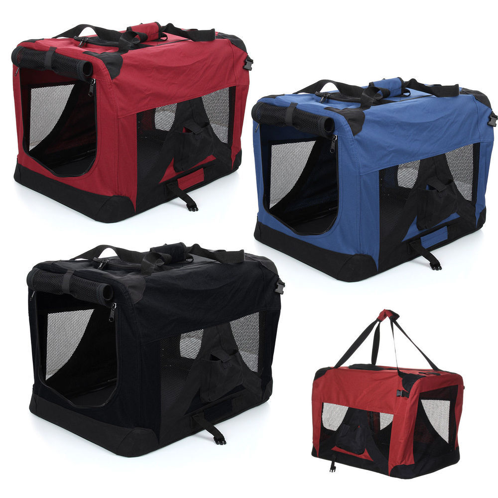 Foldable Pet Outdoor Backpack Portable Cage Carrier Bag