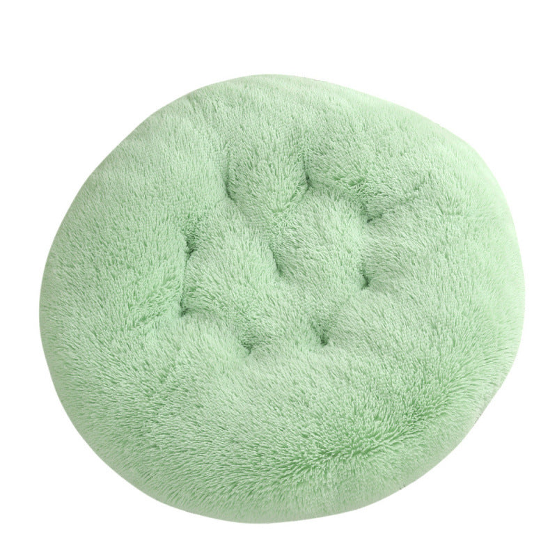 Pet Round Plush Warm Sleeping Bed Mat For Pets