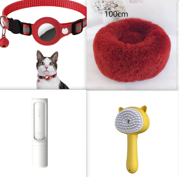 Rechargeable Pet Grooming Mist Brush Self Cleaning Slicker Tool