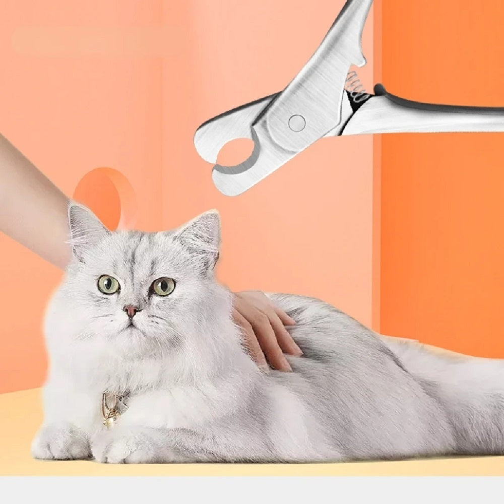 Professional Pet Nail Clipper Safety Stainless Steel Grooming Tool