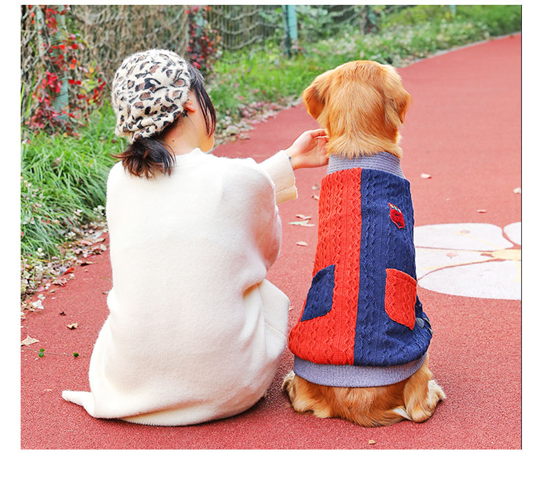 Winter Thickened Pet Sweater Warm Comfortable Clothing