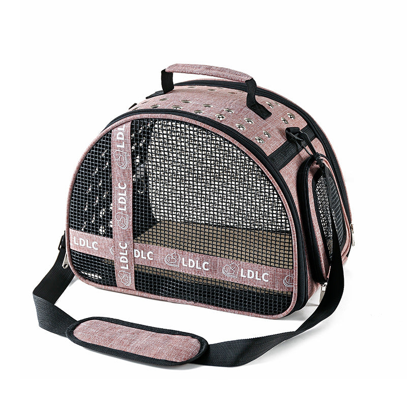 One Shoulder Portable Pet Travel Bag Litter Carrier