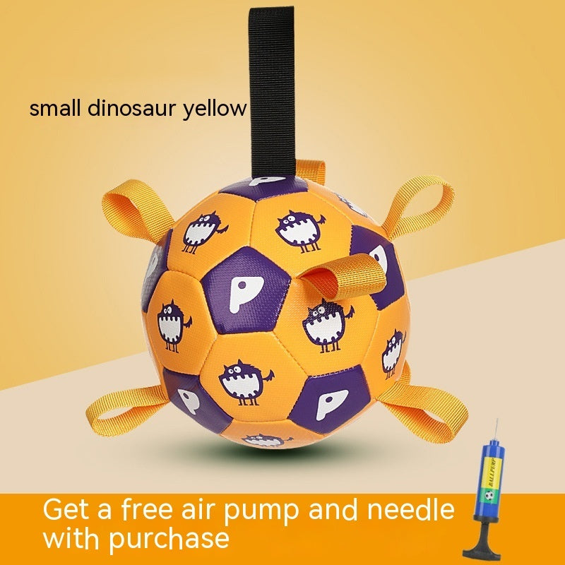 Interactive Football Pet Toy Outdoor Training Chew Ball