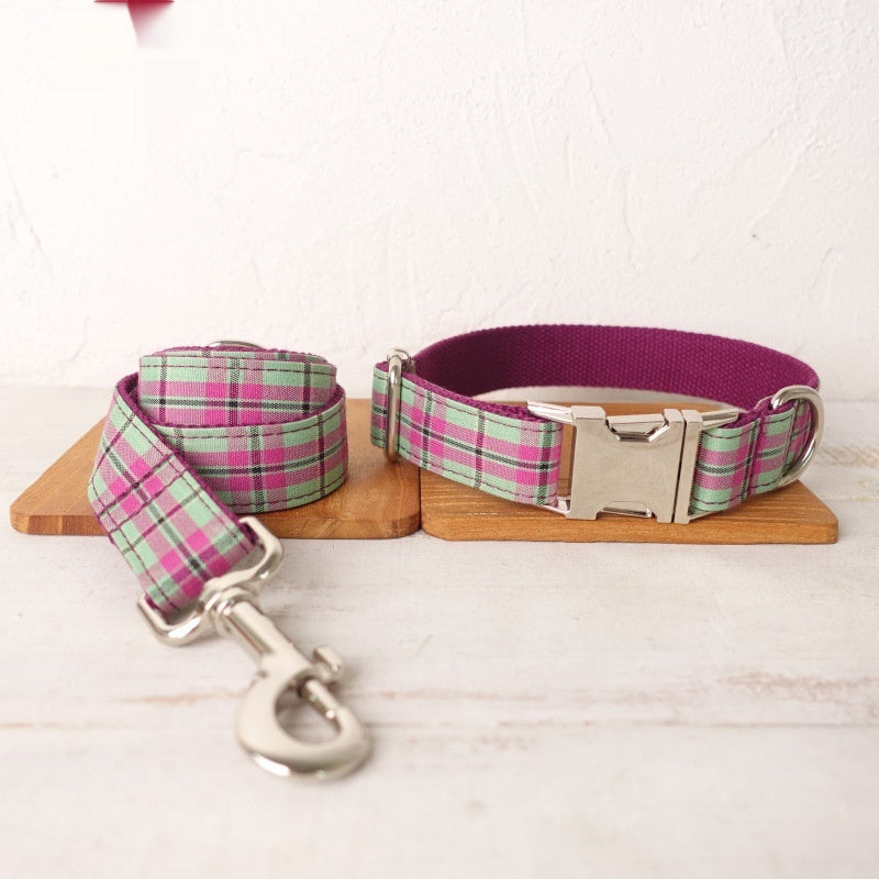 Tear Resistant Pet Collar Traction Leash Durable Walking Lead