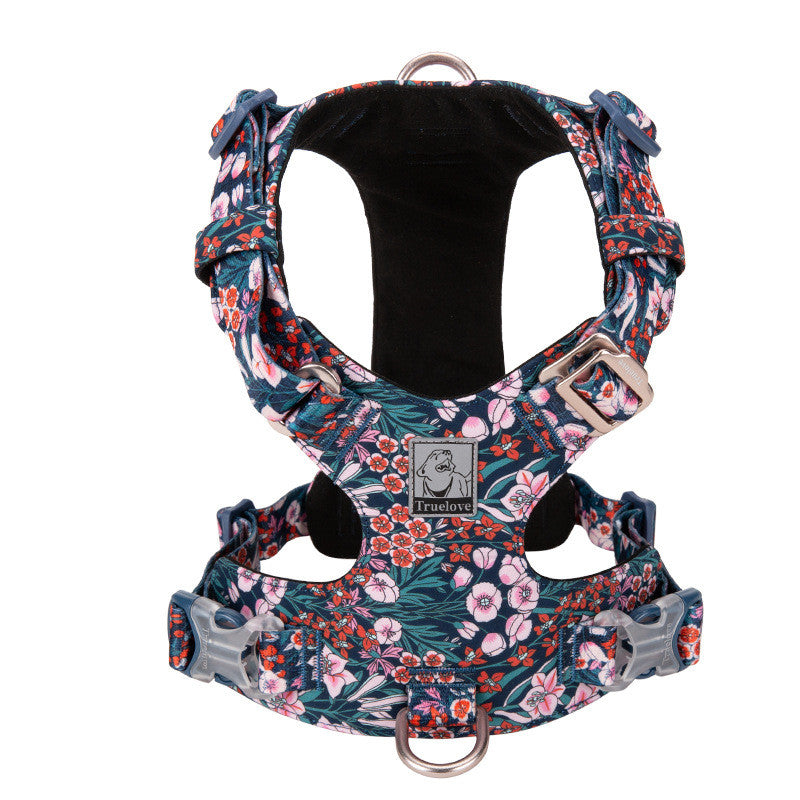 Fashion Personality Pet Chest Strap Pull Resistant Harness