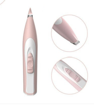 USB Pet Paw Hair Trimmer Foot Grooming Clipper Tool